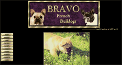 Desktop Screenshot of bravoshowdogs.com